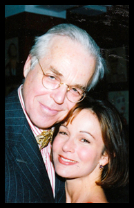 John Guare and Jennifer Grey